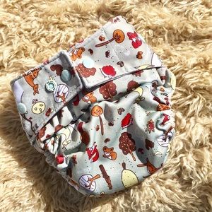 Grovia All in Two Cloth Diaper One Size EUC